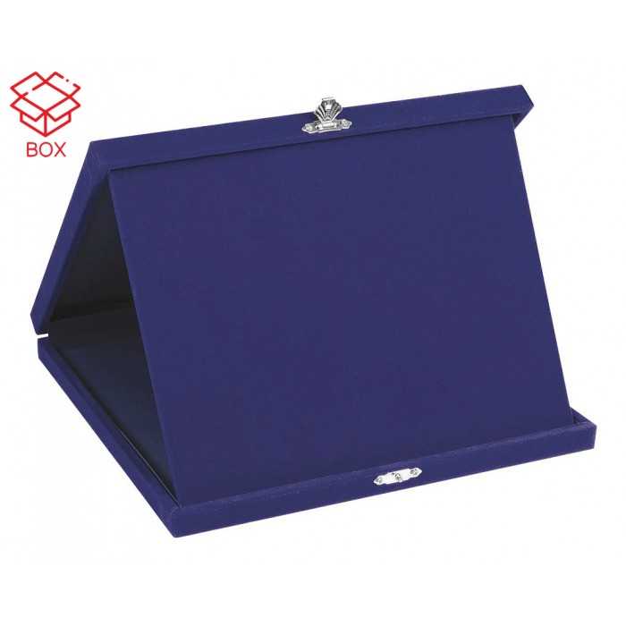 BOX10 astucci velluto blu